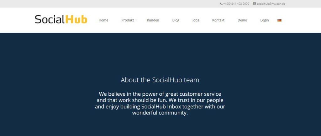 Das Social Media Management Tool SocialHub